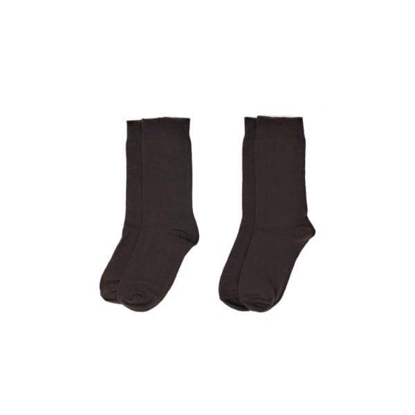 Par de calcetines negros para hombre o mujer, cómodos y de calidad.