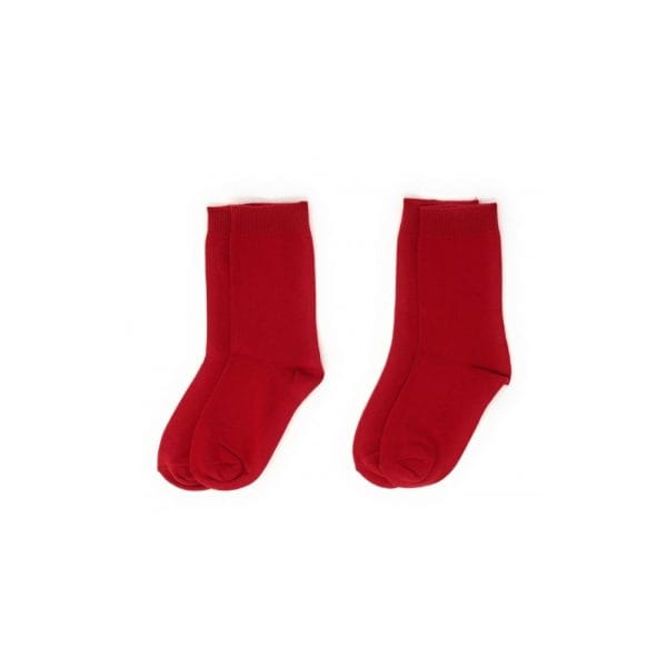 Medias rojas deportivas para niños en tienda Ropa La Giralda.