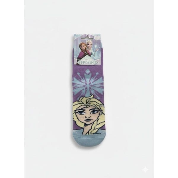 Calcetín de Disney Frozen con Elsa y Anna para niños.