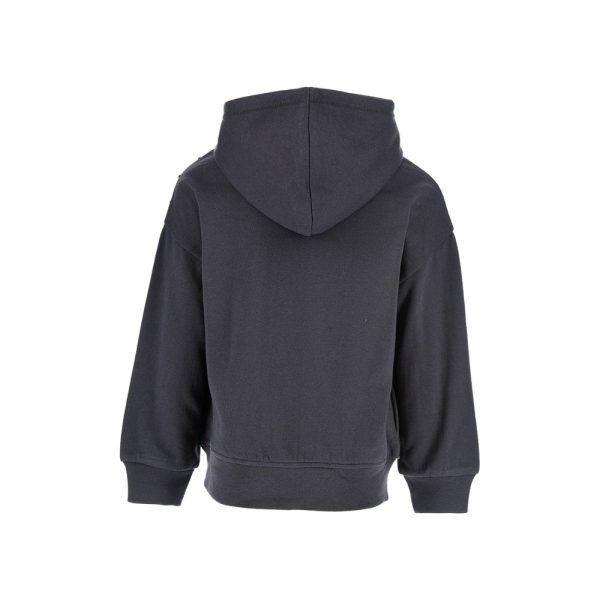 Sudadera con capucha negra para niños de Ropa La Giralda.