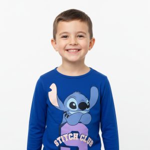 CAMISETA MANGA LARGA STITCH CLUB