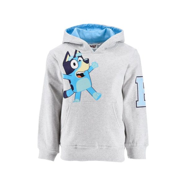 Sudadera infantil con diseño de gato azul y número 10 en manga.
