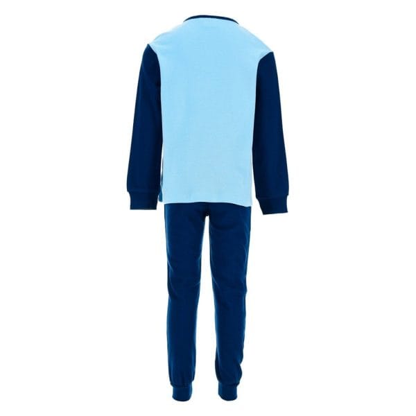 Conjunto deportivo azul y oscuro de Ropa La Giralda para entrenamiento.