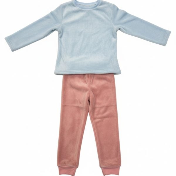 Conjunto de ropa infantil en tonos pastel para niñas en Ropa La Giralda.