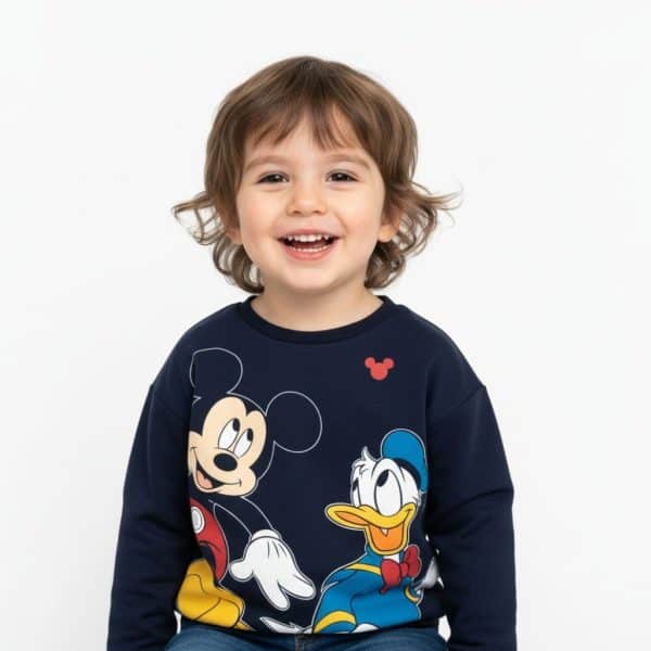 SUDADERA INFANTIL MICKEY de alta calidad disponible en varios colores. Diseño moderno, resistente y funcional. Ideal para uso diario.