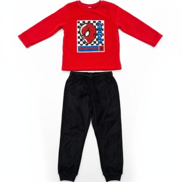 Conjunto de ropa infantil de Spider-Man en rojo y negro de Ropa La Giralda.