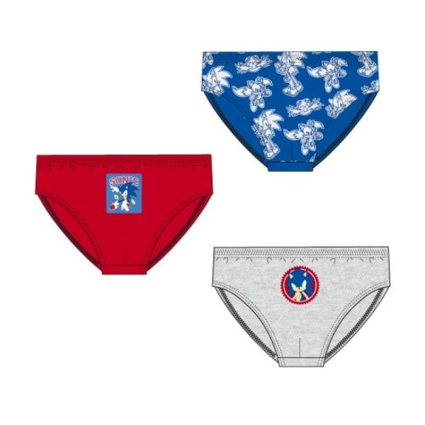 Bañadores infantiles con personajes de Sonic y diseños coloridos en la web Ropa La Giralda.
