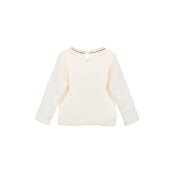 Sudadera blanca para niños de Ropa La Giralda en Sevilla.