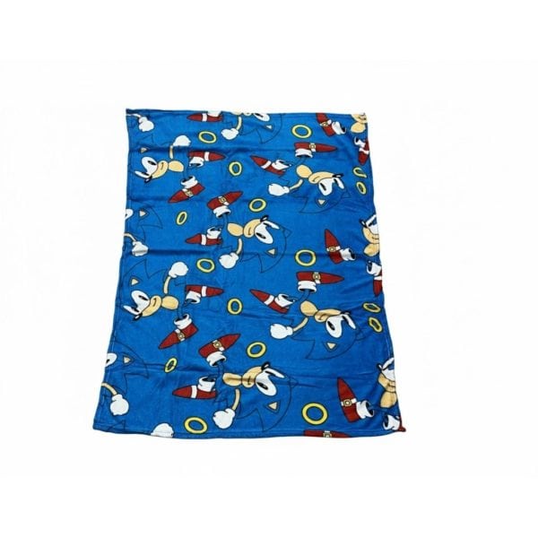 Frazada de Disney con Mickey Mouse en azul para niños.