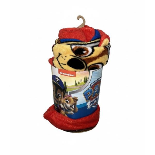 Calcetín de Navidad con personajes de la serie Paw Patrol.