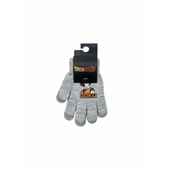 Guantes de algodón con logo de Goku de Dragon Ball Z para niños.