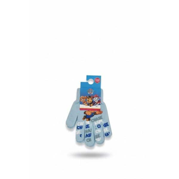 Guantes infantiles de la serie Paw Patrol con personajes y guitarra de juguete.