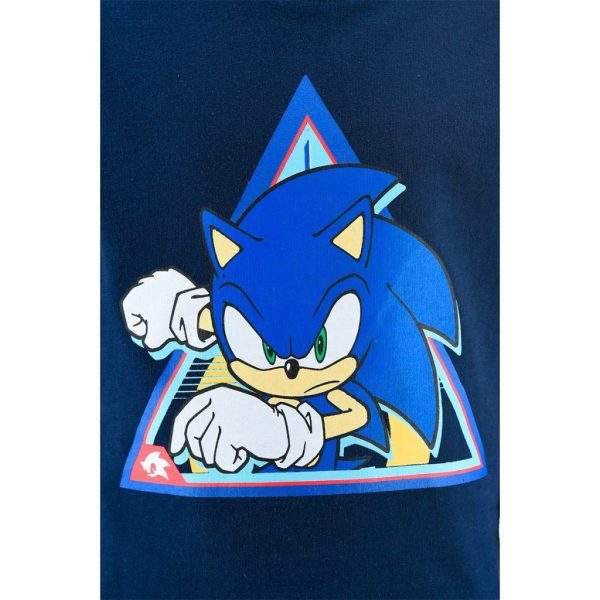 Sonic el Erizo en camiseta de Ropa La Giralda, tienda de ropa en Sevilla.