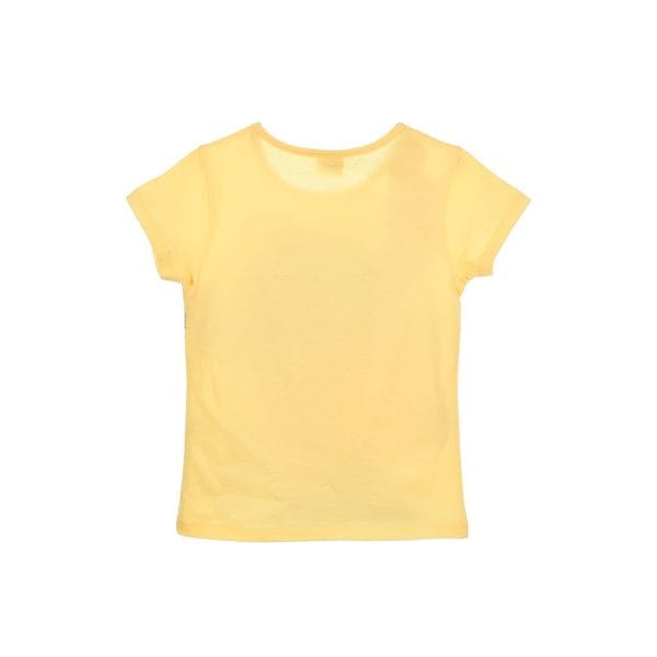 Camiseta amarilla de manga corta para mujer en Ropa La Giralda.