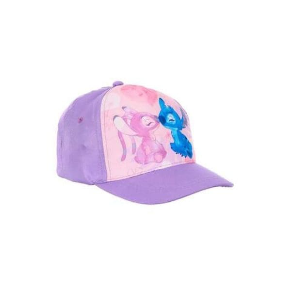 Gorra infantil con diseño de ponis en colores rosa y azul.