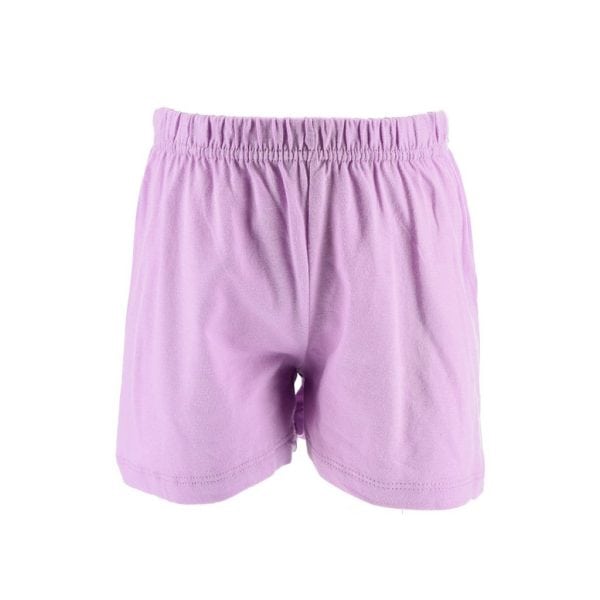 Pantalones cortos deportivos en color lila para mujer de Ropa La Giralda.