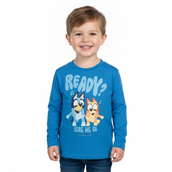 Camiseta Bluey manga larga
